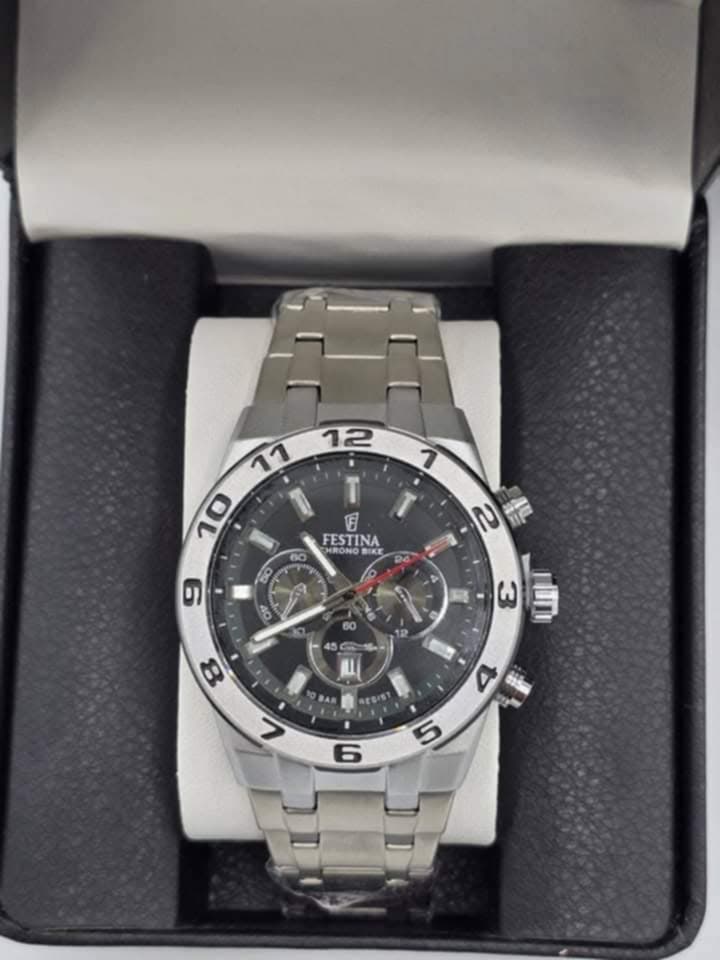 Festina Crono bike blue dial